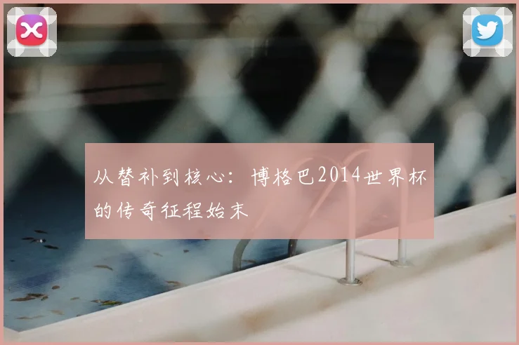 从替补到核心：博格巴2014世界杯的传奇征程始末